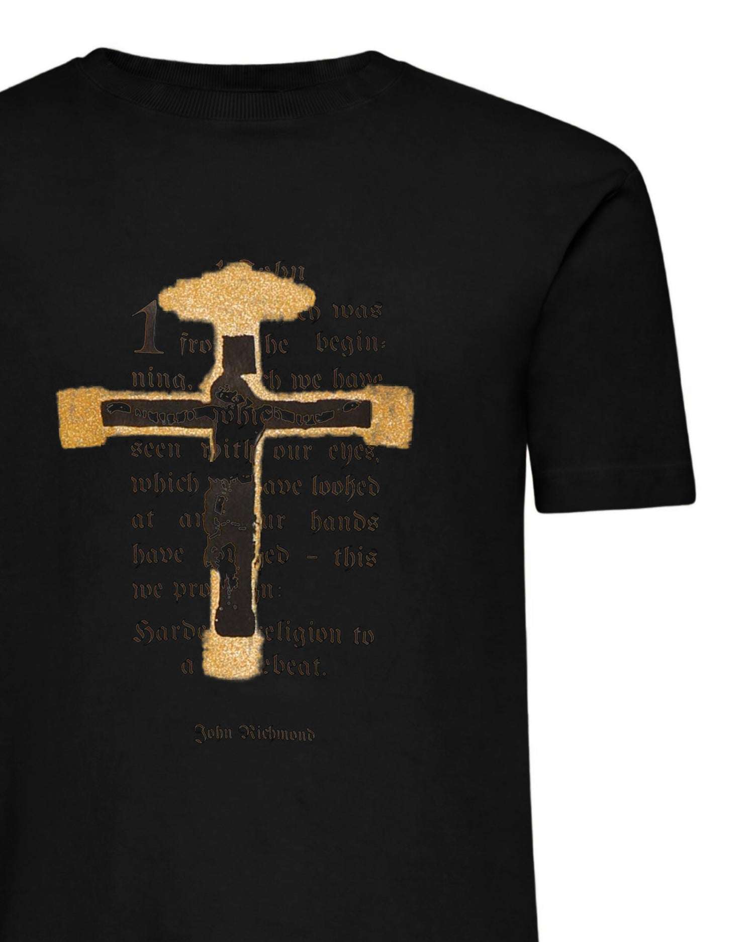 T-shirt con stampa grafica e testo centrale ispirato T-Shirt