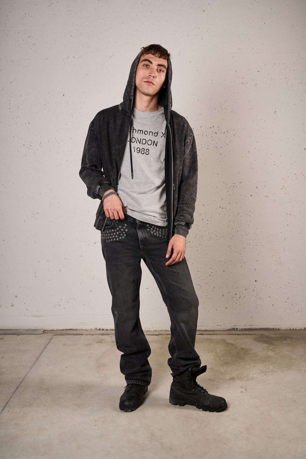 T-shirt uomo con stampa Richmond X London 1988 T-Shirt