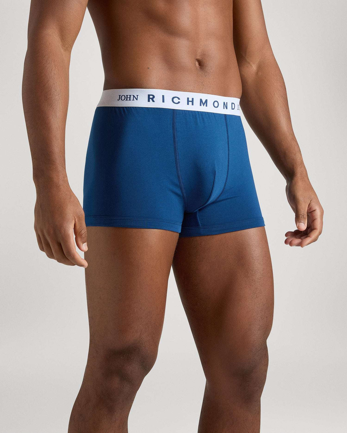 Tripack denim patterned boxer shorts