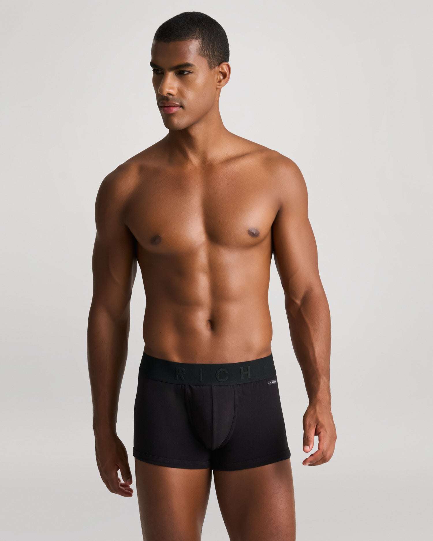 Tripack low waist boxer with contrasting stitching