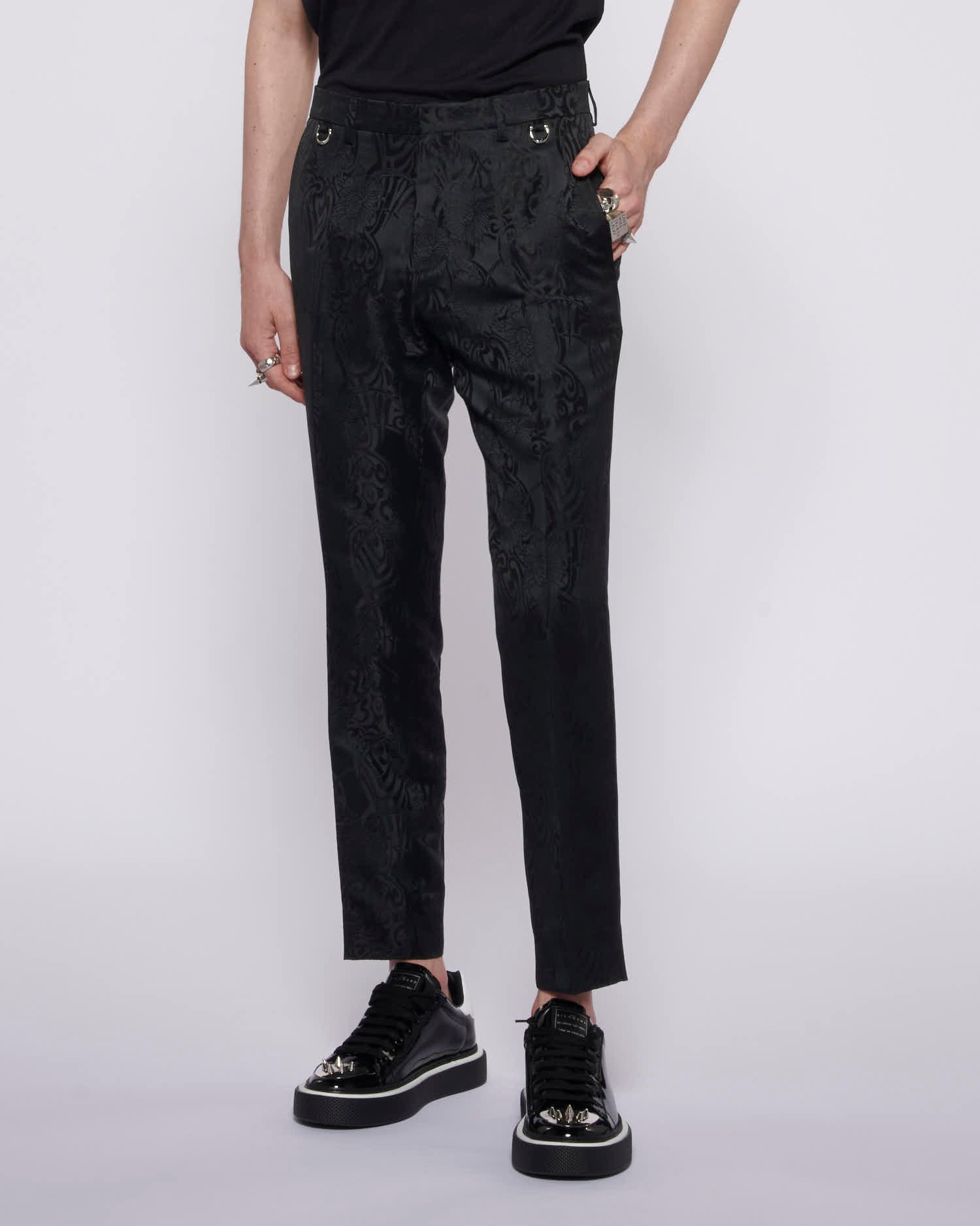 DAMASK TROUSERS John Richmond