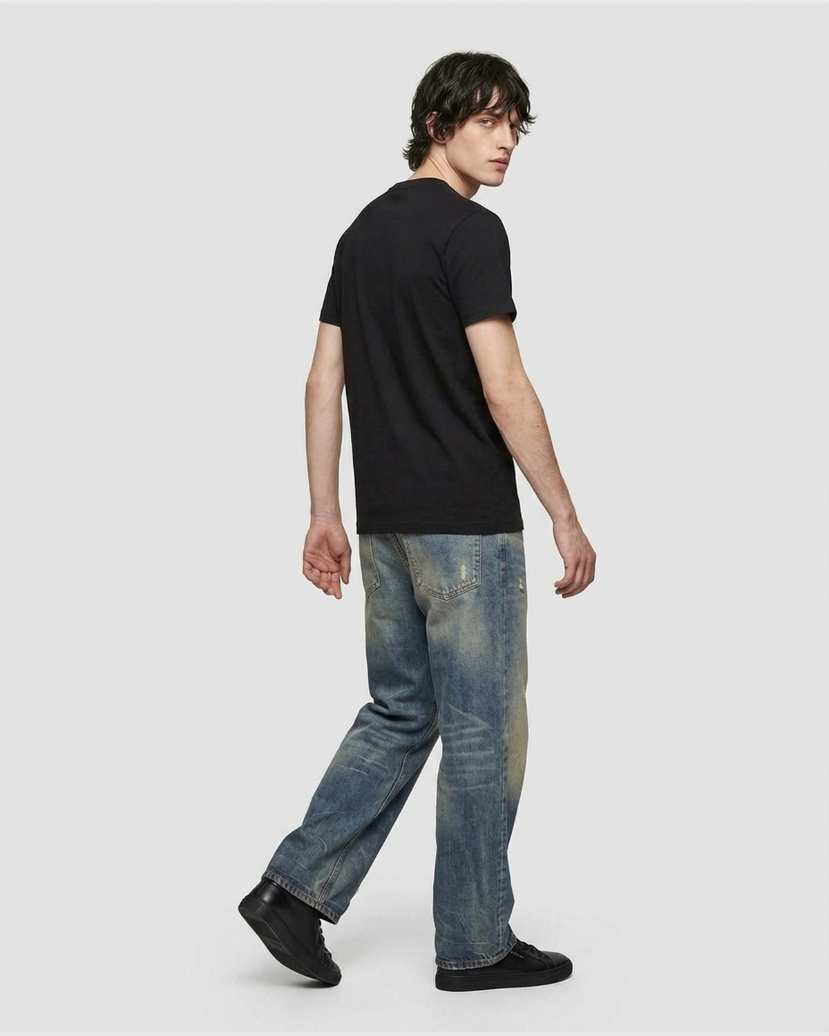 T-Shirt con Patch Logo Rich