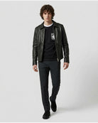 T-Shirt Ringer con Patch
