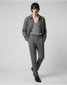 Pantaloni Principe di Galles con Pince