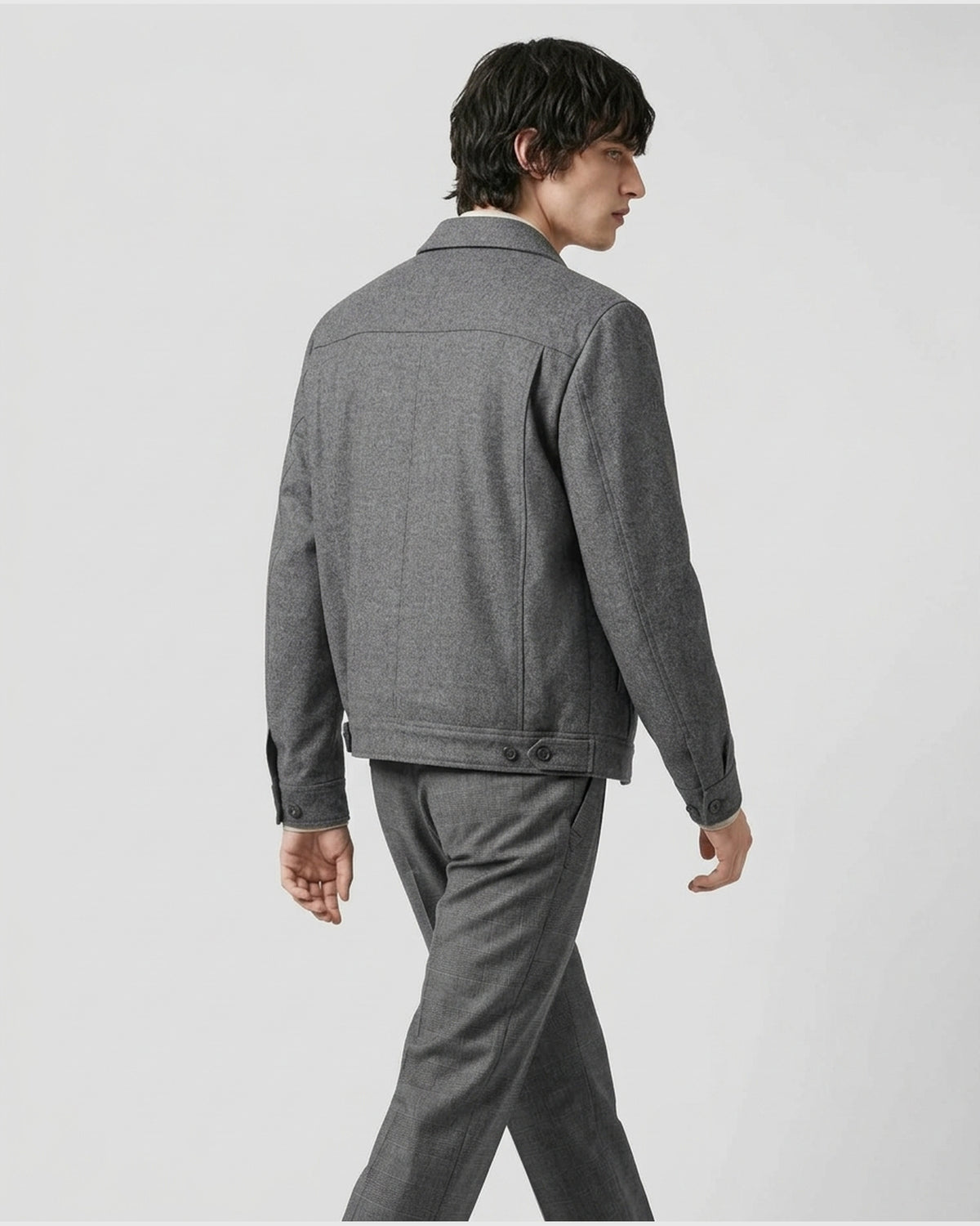 Giacca Blouson con Motivo