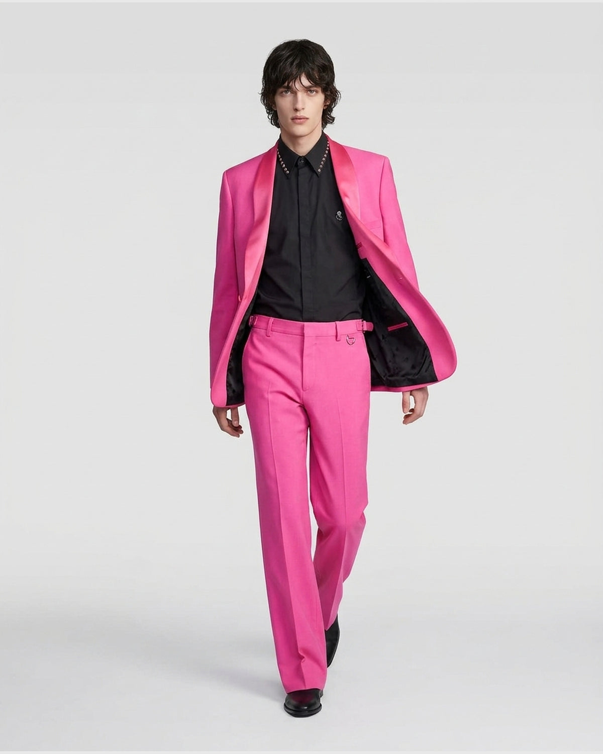 Pantaloni Sartoriali con Dettagli D-Ring