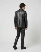 Blazer Sartoriale in Pelle