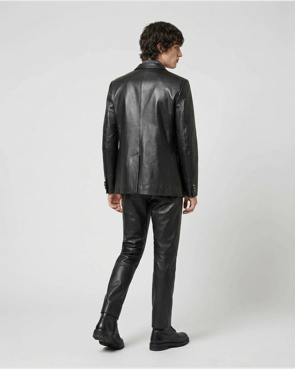 Blazer Sartoriale in Pelle