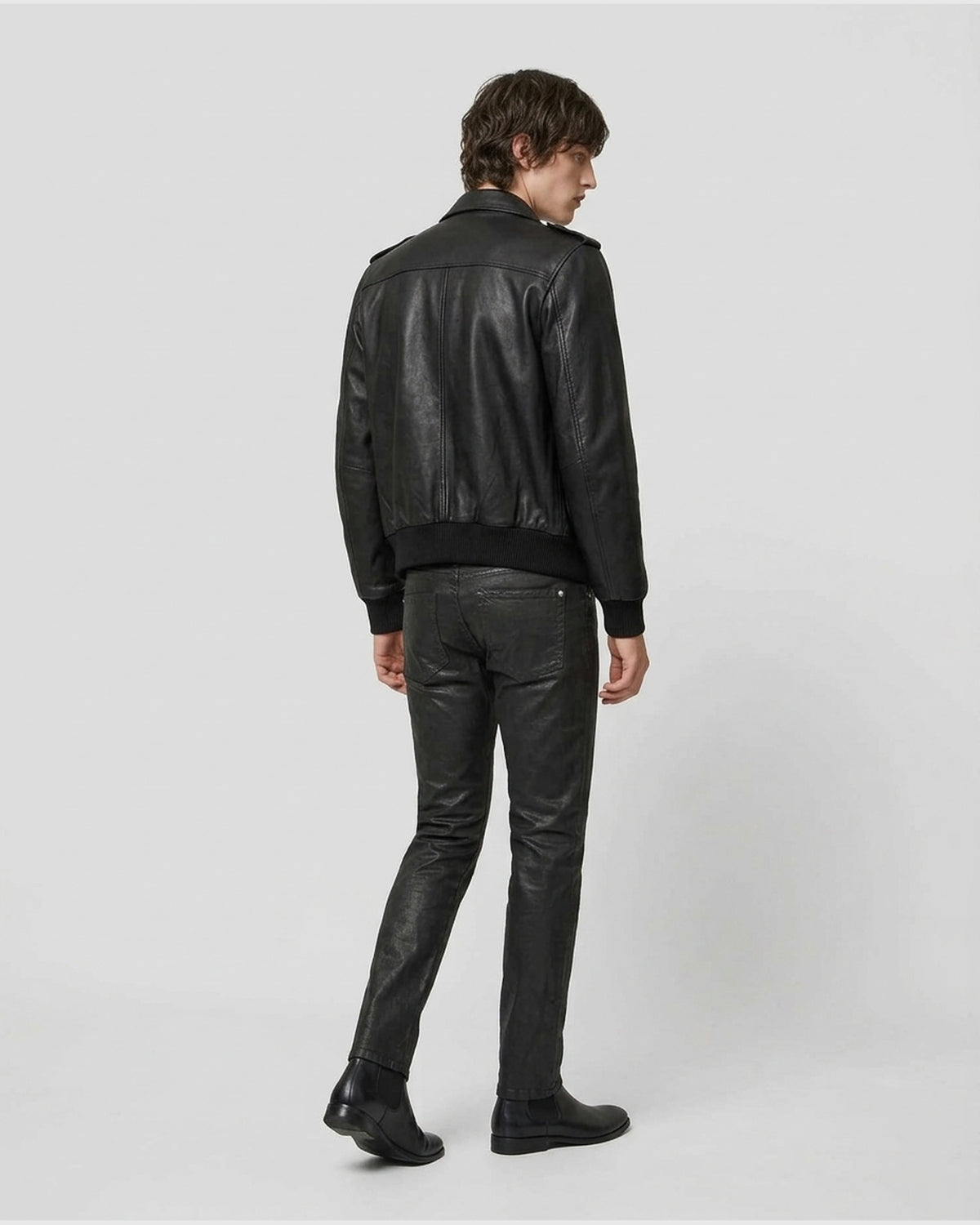 Jeans Effetto Spalmato