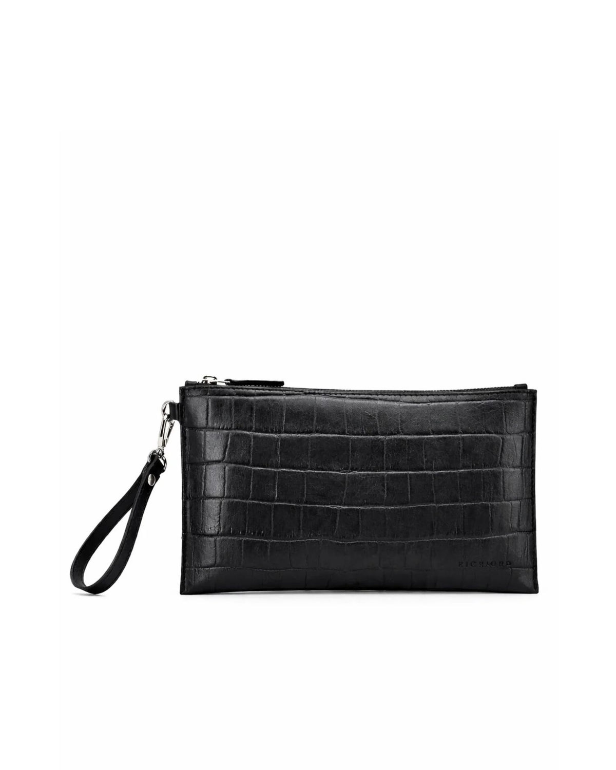 Pochette Rettangolare con Stampa Coccodrillo e Laccetto