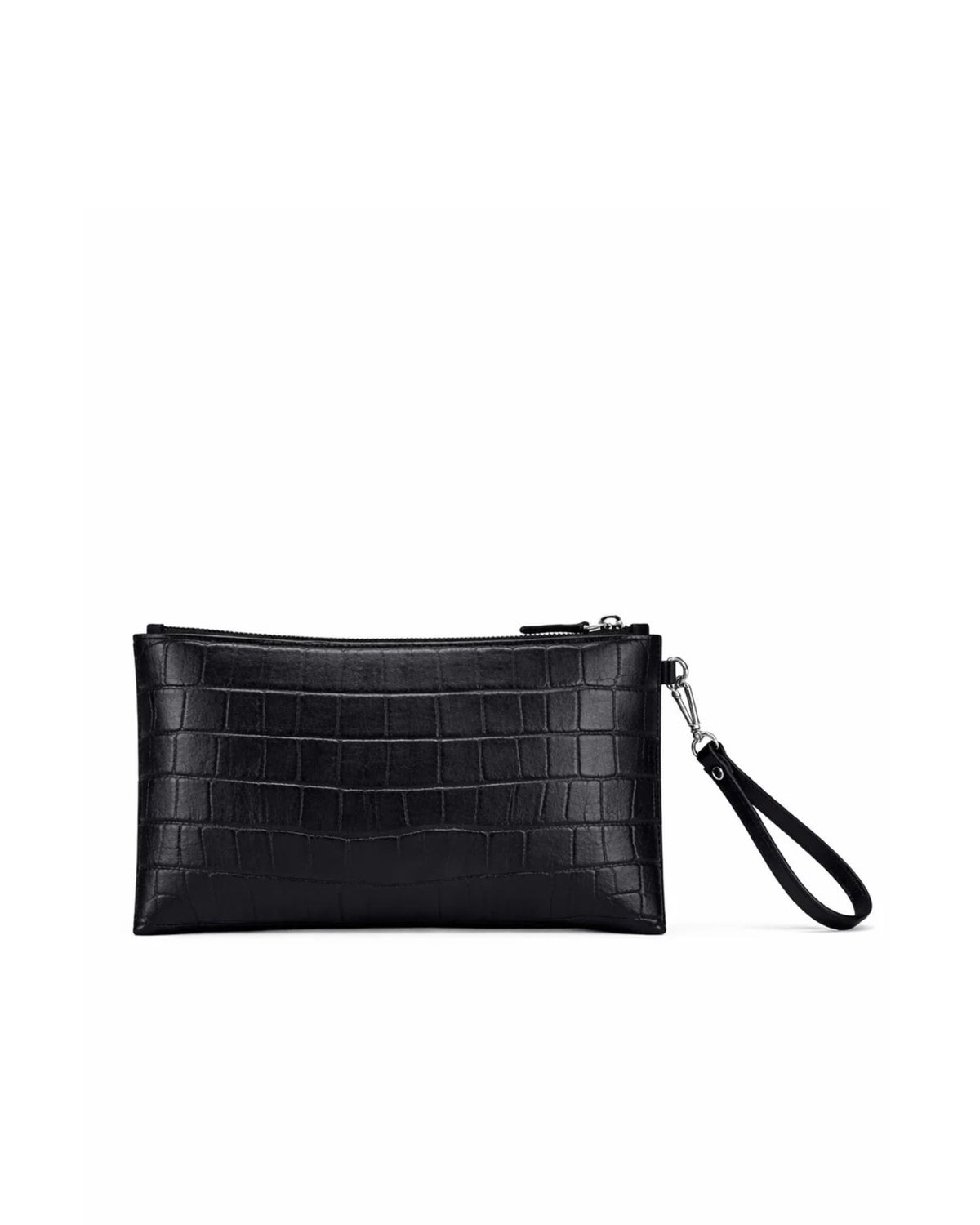 Pochette Rettangolare con Stampa Coccodrillo e Laccetto