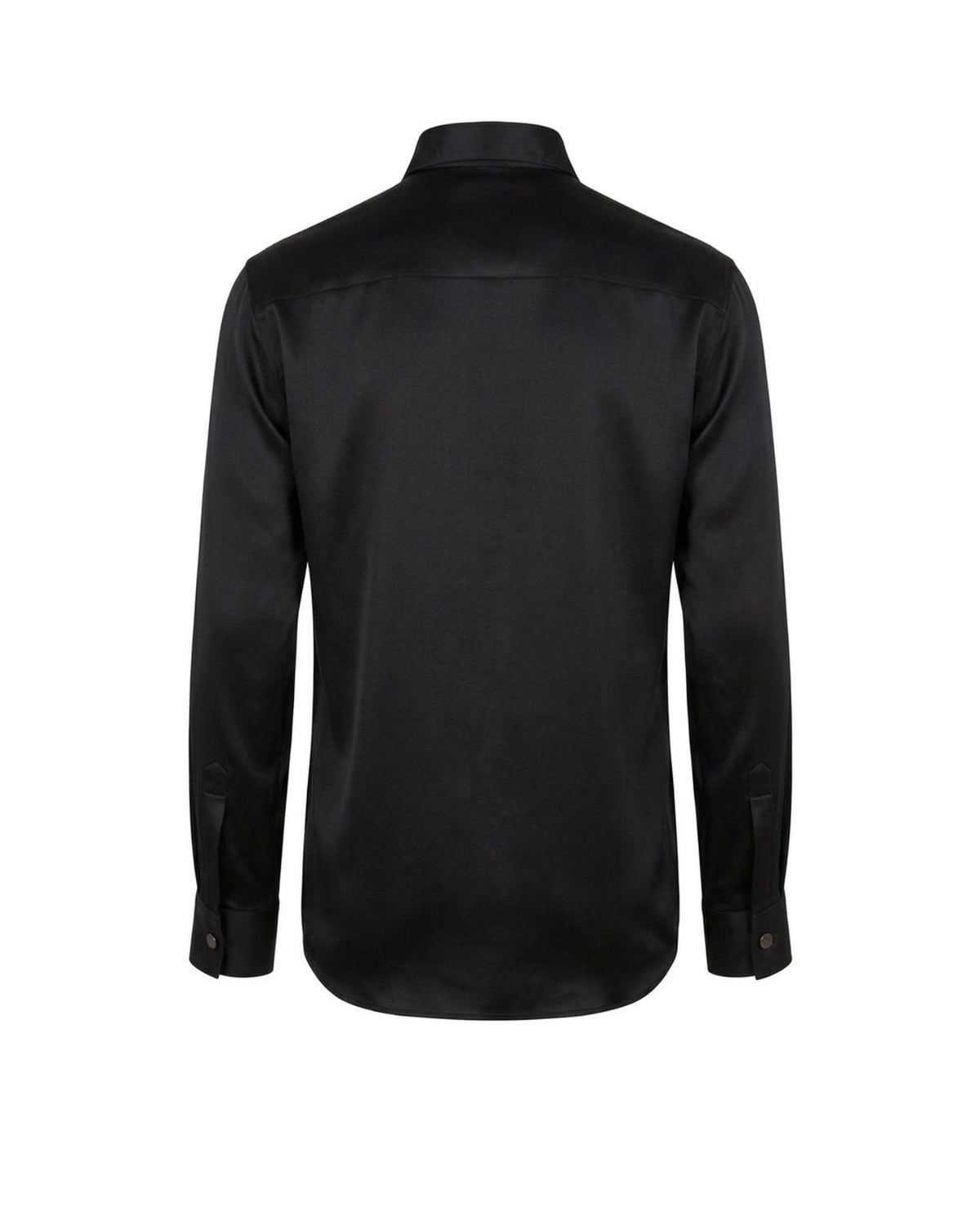 Camicia Fluida con Drappeggio Frontale
