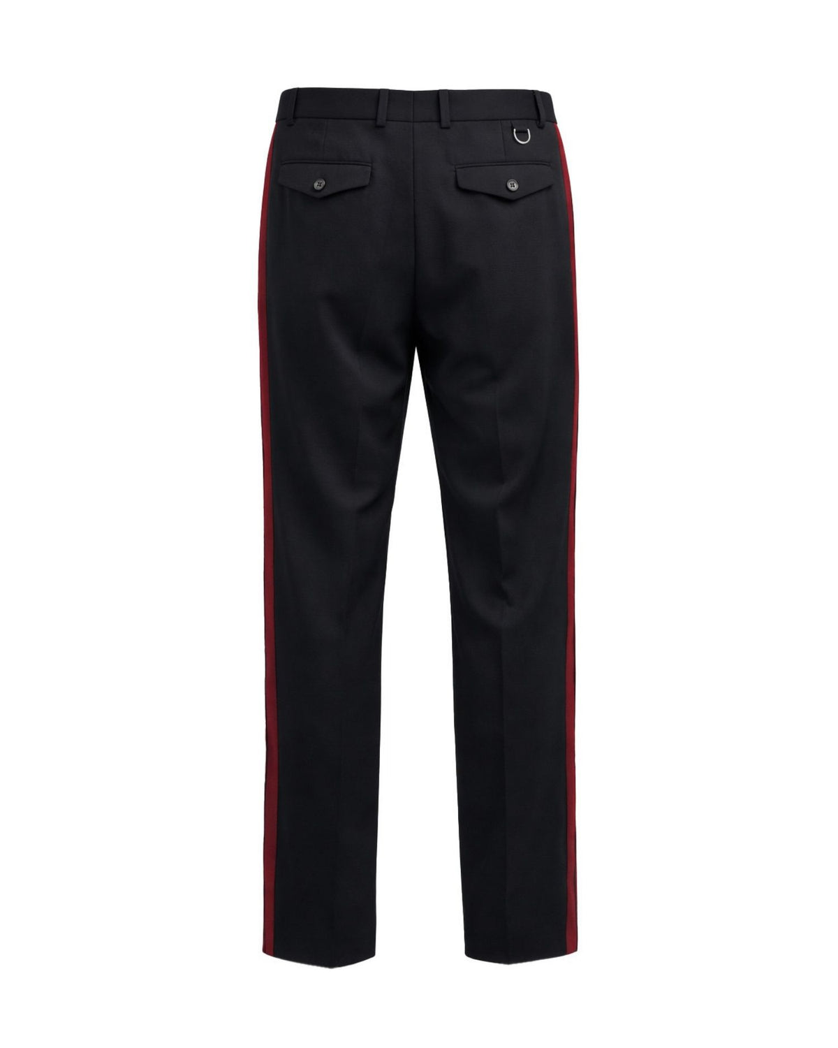 Pantaloni Sartoriali con Pinces e Bande Laterali