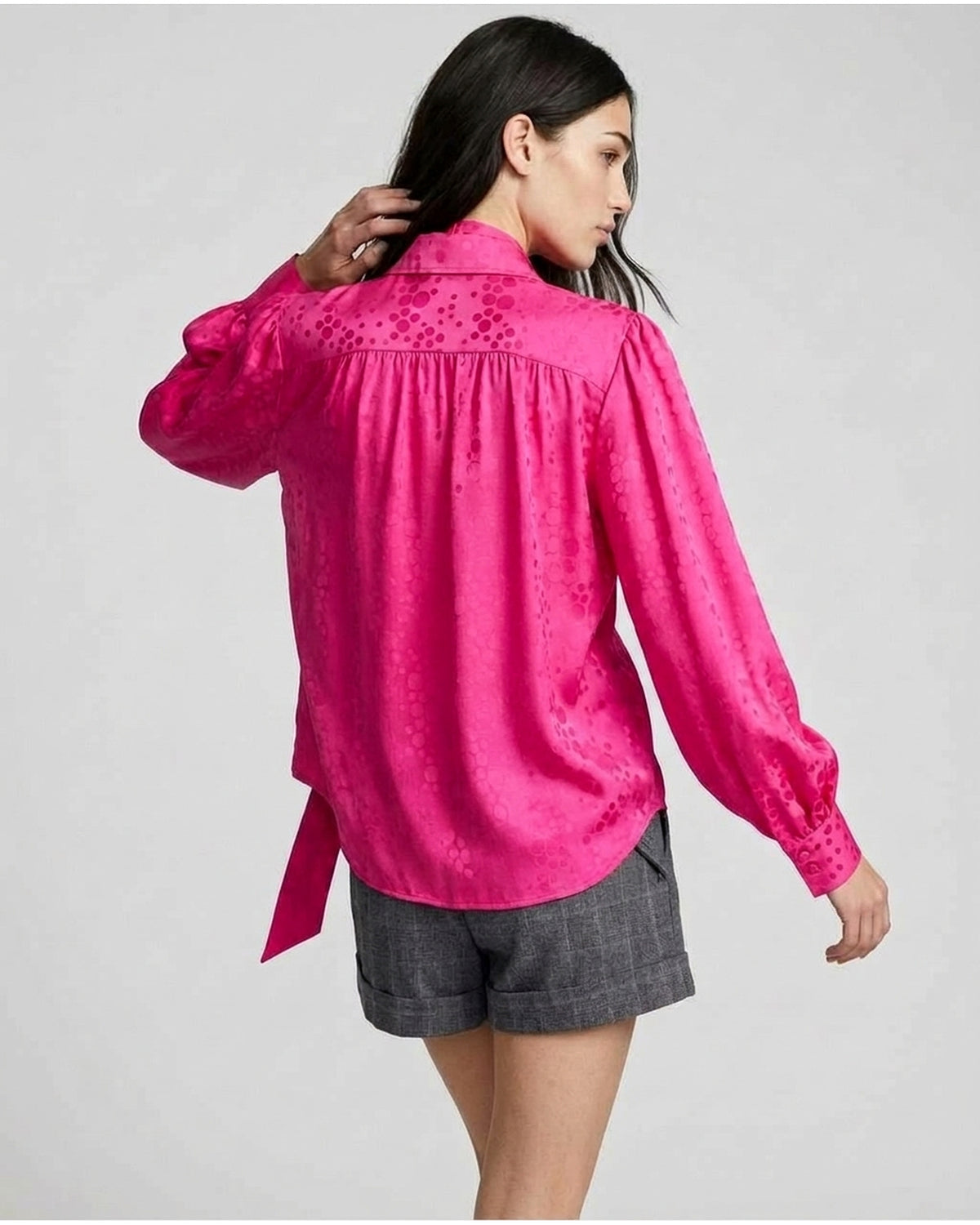 Camicia con Fiocco Lavallière