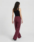 Pantaloni Cropped con Logo e Piping a Contrasto