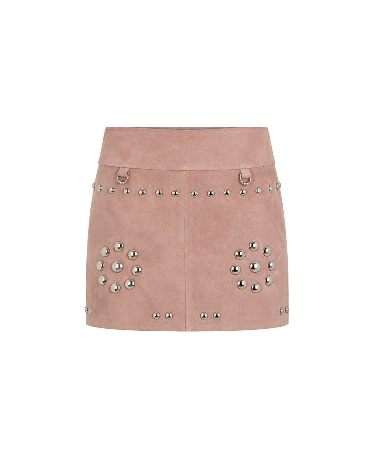 Minigonna in Pelle con Borchie