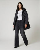 Jeans Wide Leg 'Rich' in Denim Strutturato