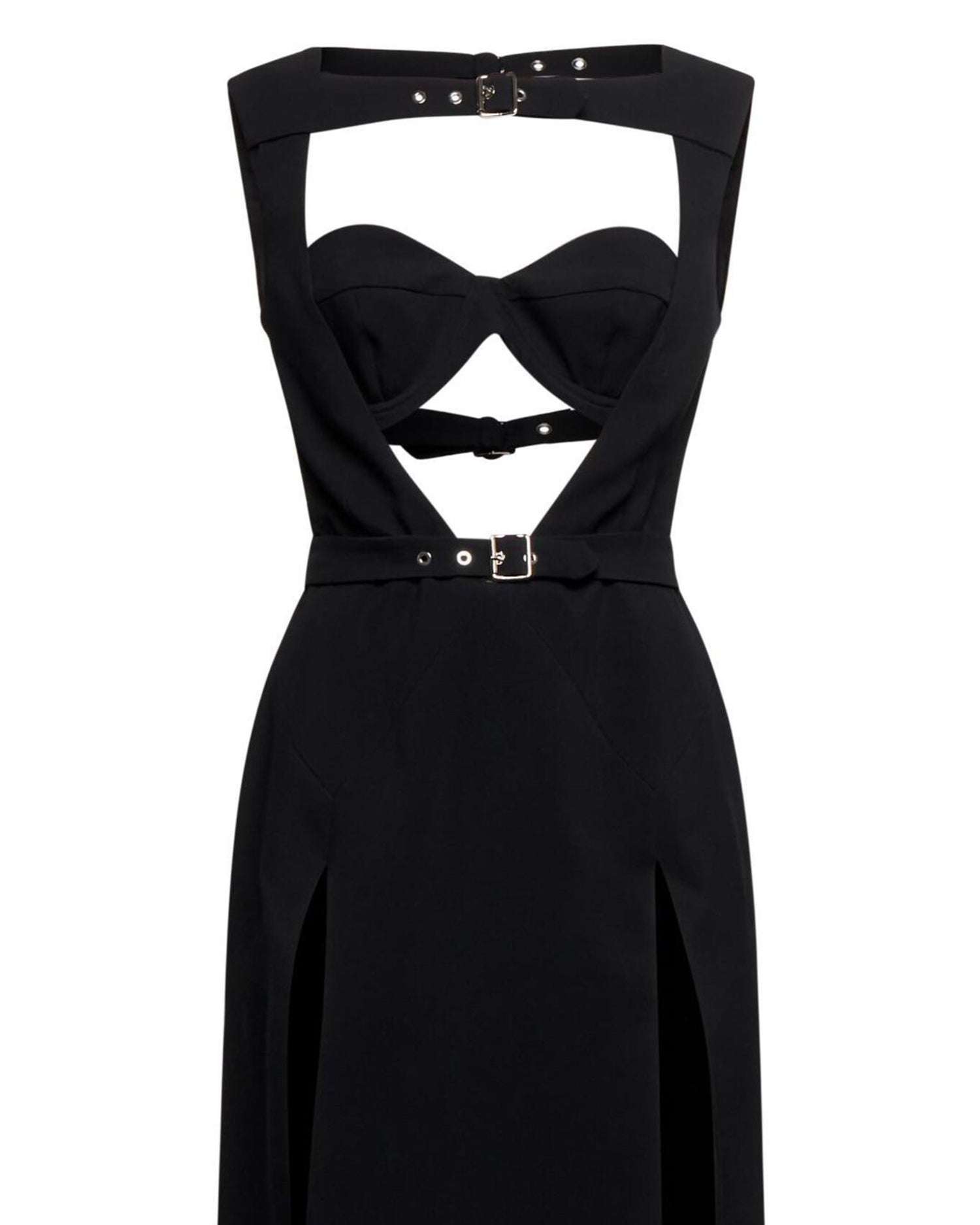 Abito Lungo con Cut-Out Abito