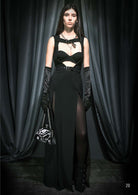 Abito Lungo con Cut-Out Abito