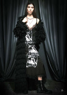 Abito Lungo con Stampa Grafica Abito