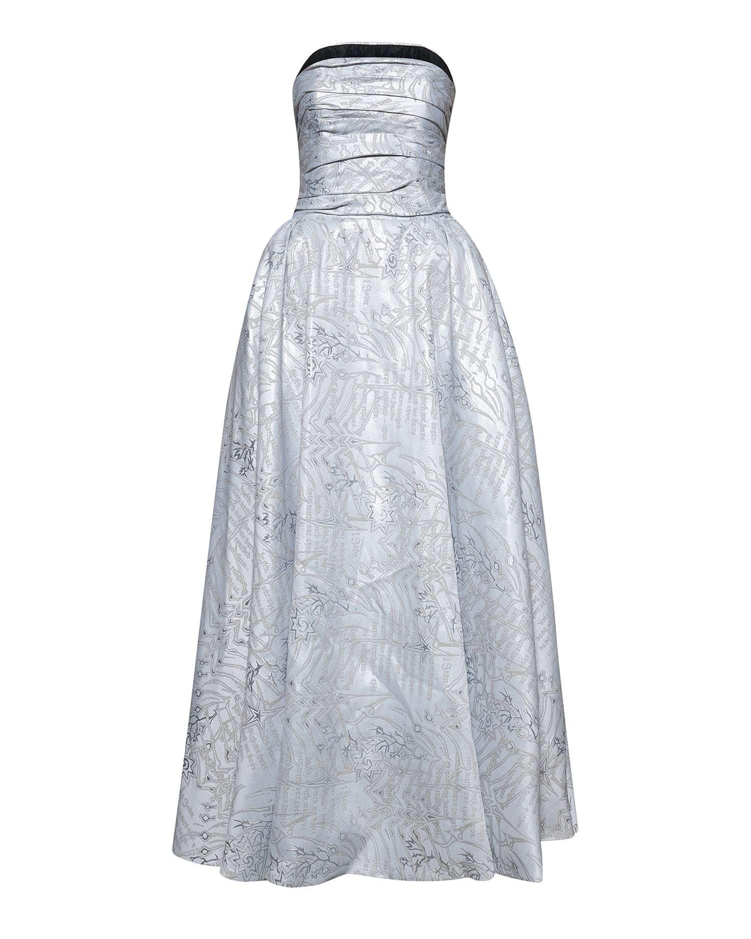 Abito lungo dal design essenziale e raffinato Abito