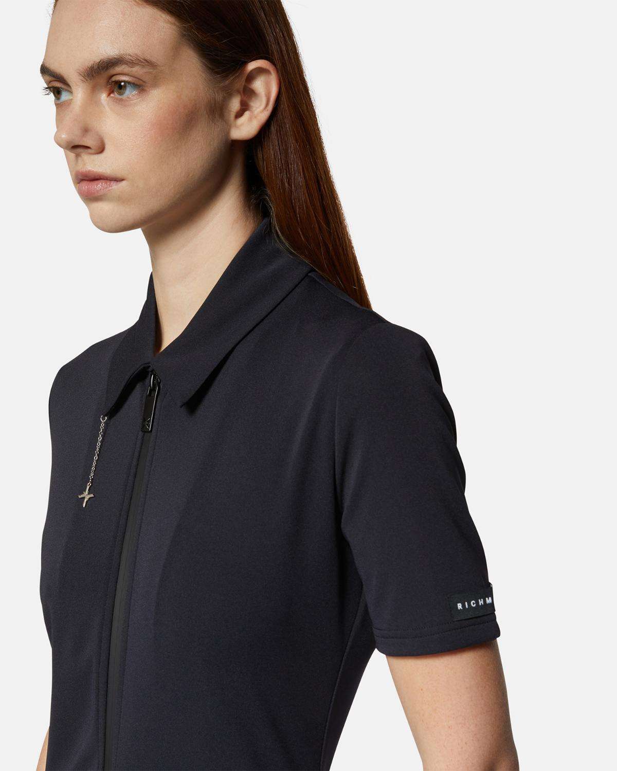 Abito polo corto con colletto Vestito