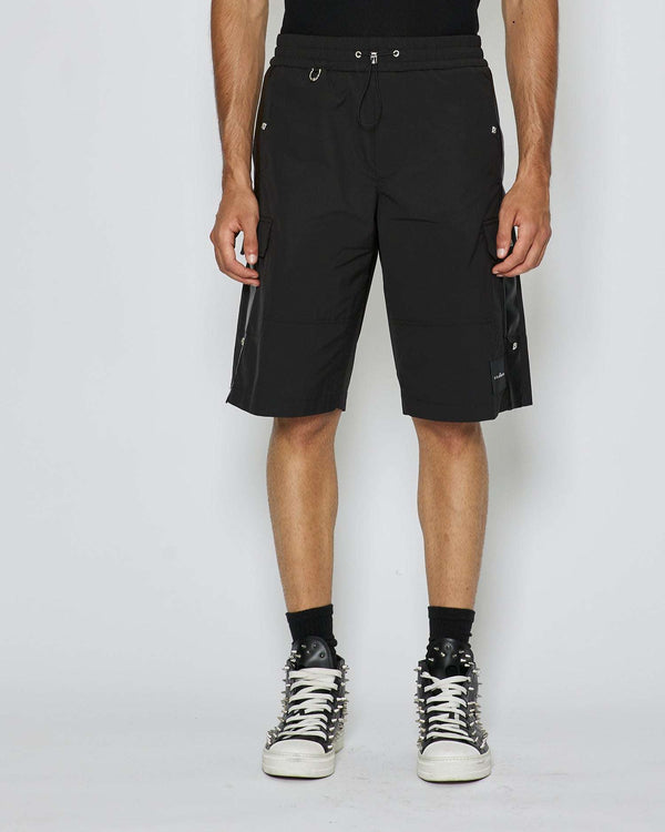 Bermuda shorts with elastic waist