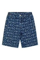 Bermuda in Jeans con Pattern All-Over John Richmond Bermuda