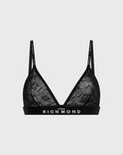 Bipack di reggiseni a triangolo in pizzo con logo UnderwearIntimo