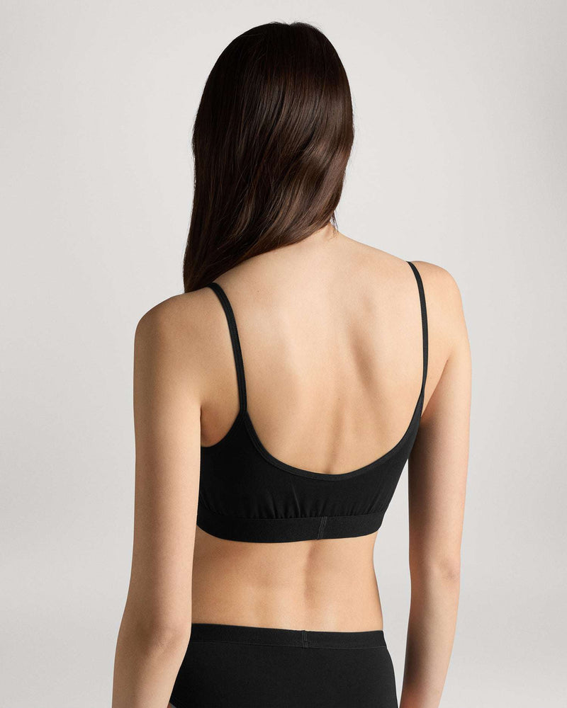 Bipack with two bendeau bras with contrasting logo - Valentine's Edition