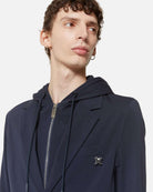Casual Blazer with Integrated Hood Blazer