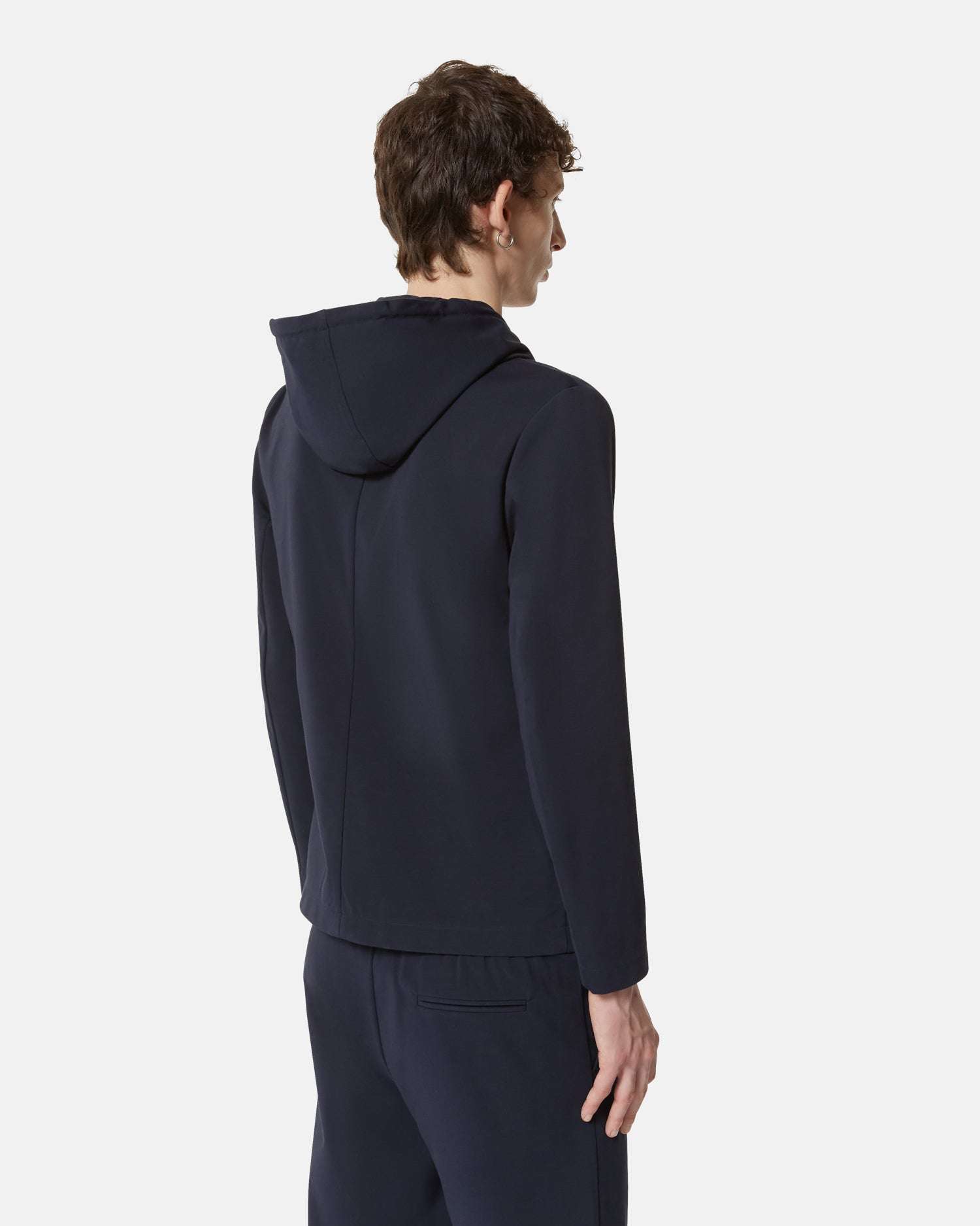 Casual Blazer with Integrated Hood Blazer