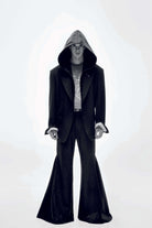 Blazer con motivo tono su tono e dettaglio ad anello Blazer