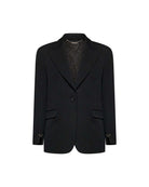 Blazer monopetto con dettagli eleganti Blazer