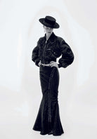 Bomber Corto con Maniche Arricciate Capispalla