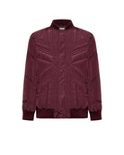 Bomber trapuntato con motivo Union Jack Capispalla