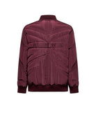 Bomber trapuntato con motivo Union Jack Capispalla