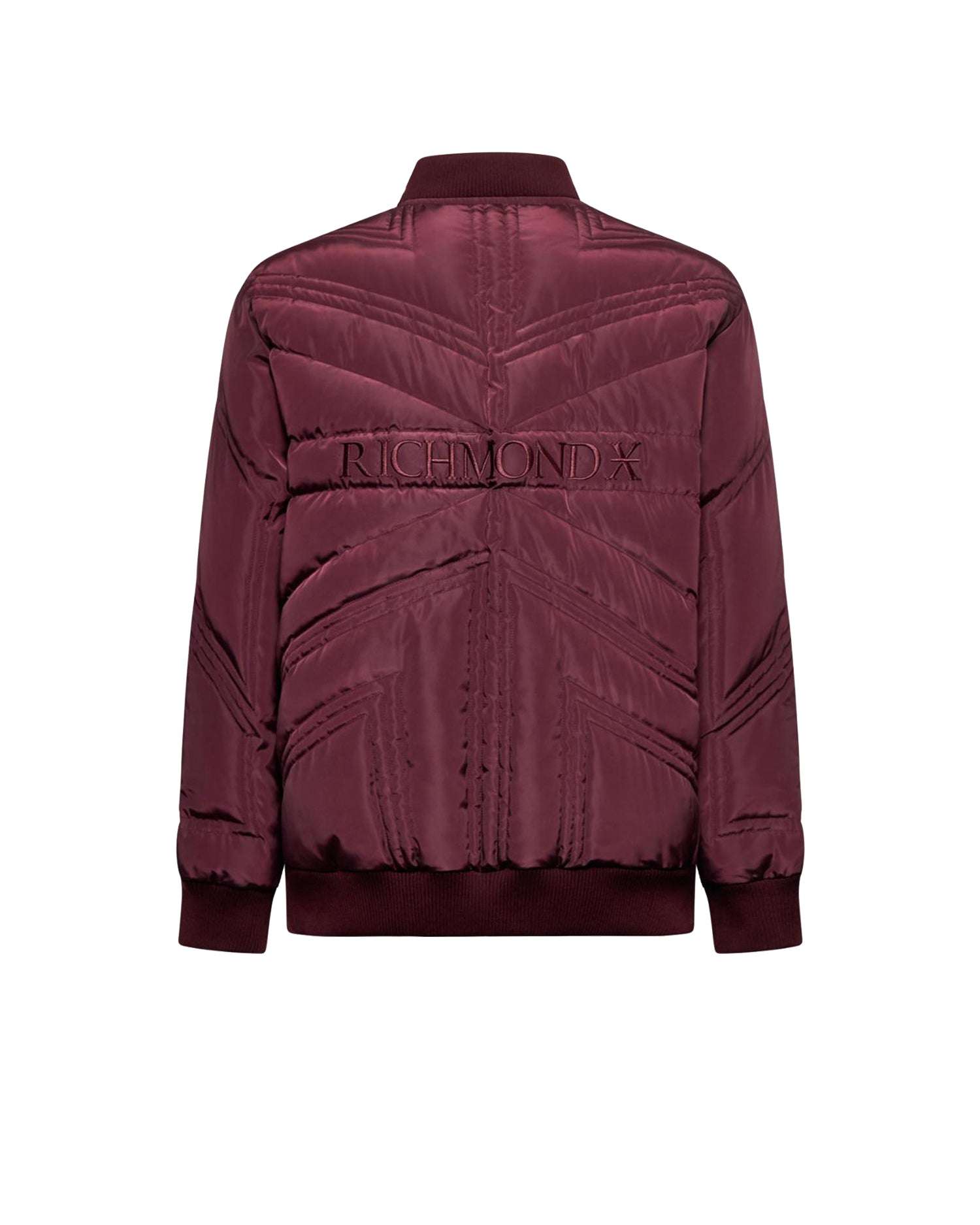 Bomber trapuntato con motivo Union Jack Capispalla