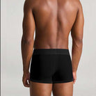 Boxer vita bassa con cuciture a contrasto