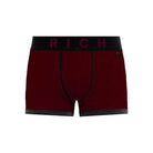 Boxer vita bassa con cuciture a contrasto