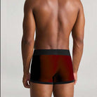 Boxer vita bassa con cuciture a contrasto
