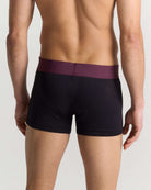 Boxer vita bassa in cotone pettinato con logo RICH UnderwearIntimo