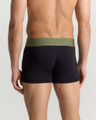 Boxer vita bassa in cotone pettinato con logo RICH UnderwearIntimo