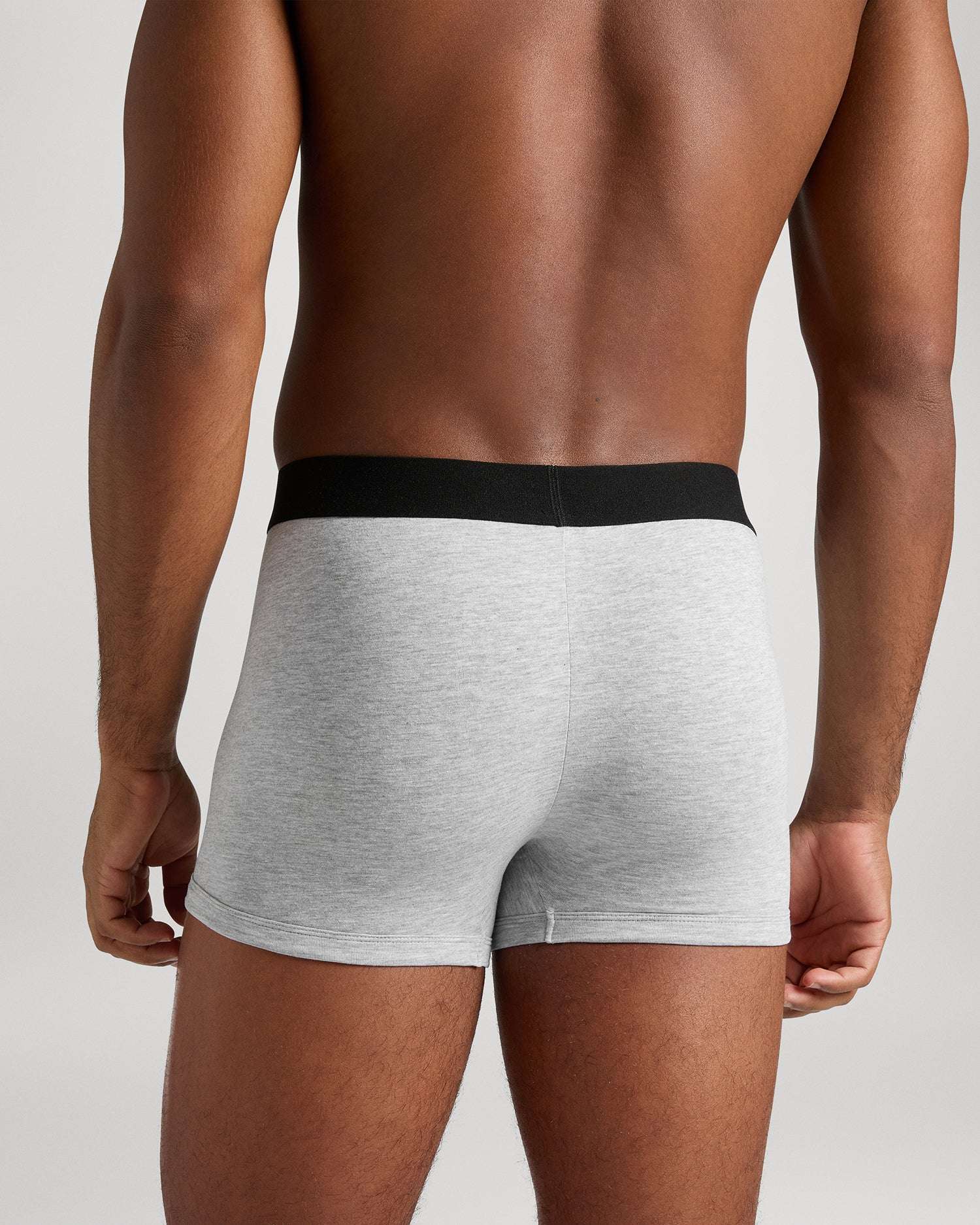 Boxer vita bassa in cotone pettinato con logo UnderwearIntimo