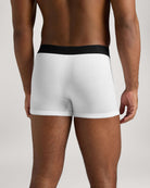 Boxer vita bassa in cotone pettinato con logo UnderwearIntimo