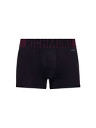 Boxer vita bassa in cotone pettinato con logo UnderwearIntimo