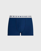 Boxer vita bassa in cotone pettinato fantasia denim UnderwearIntimo