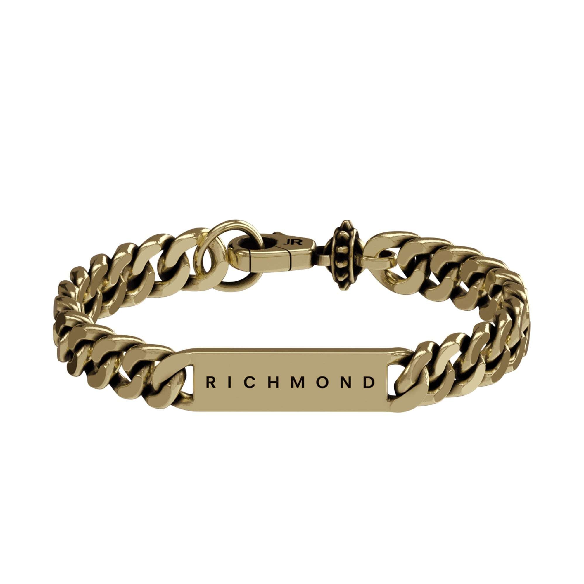 Bracciale a catena con piastrina John Richmond