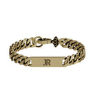 Bracciale a catena con piastrina JR