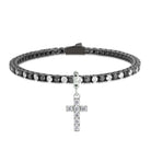 Bracciale Tennis da Donna in Titanio con Diamanti Lab-Grown